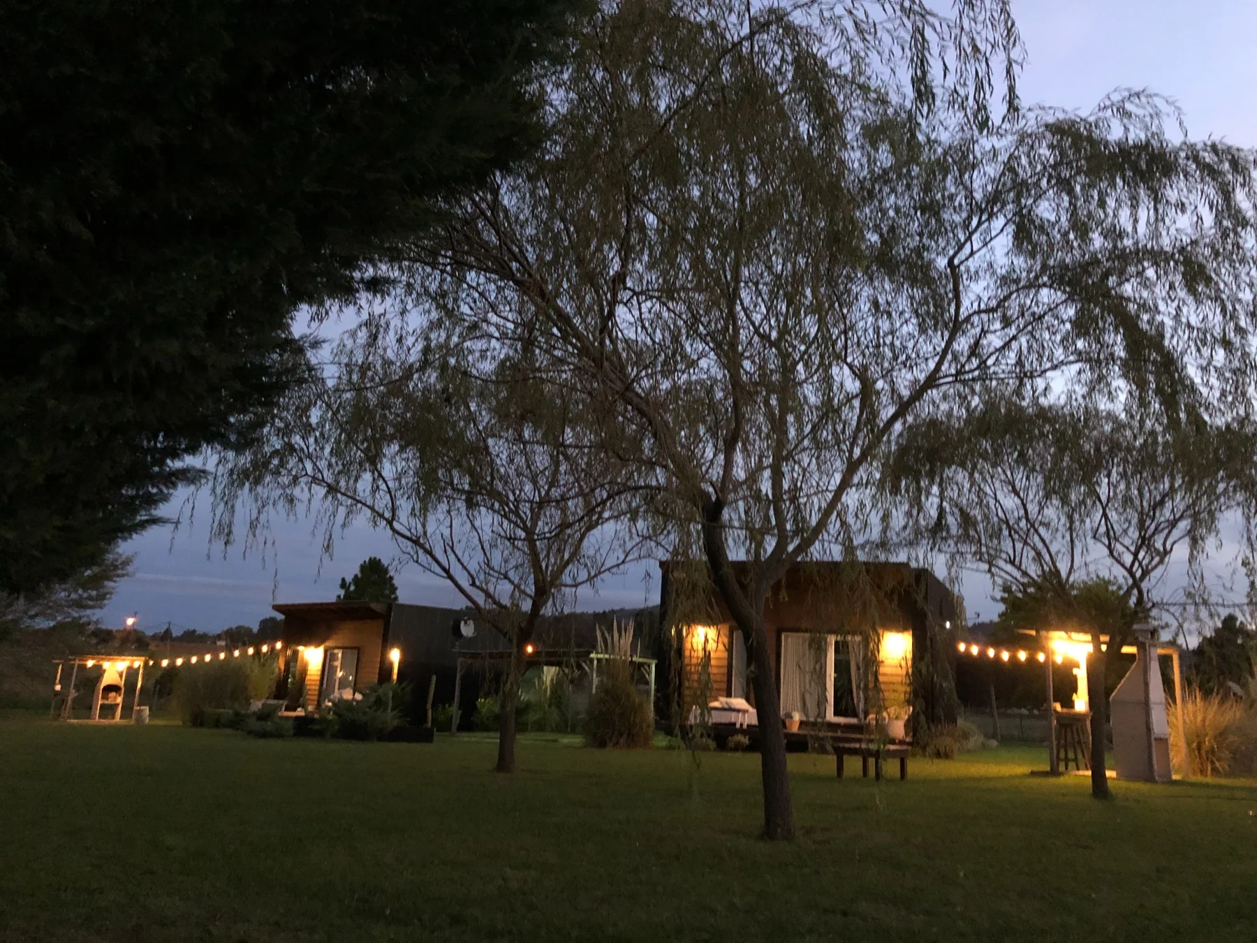 el predio y jardín
