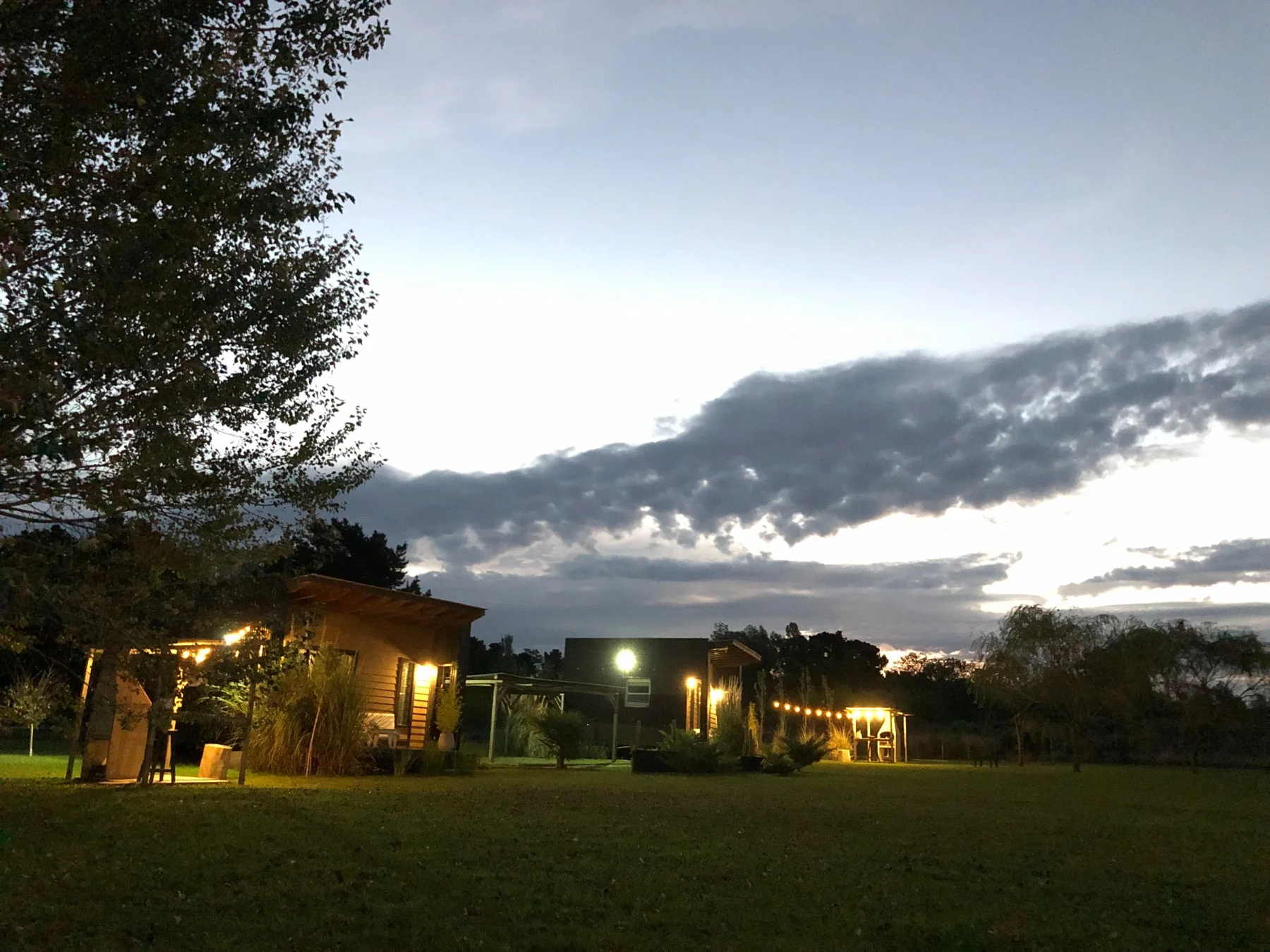 Kan Yu al atardecer