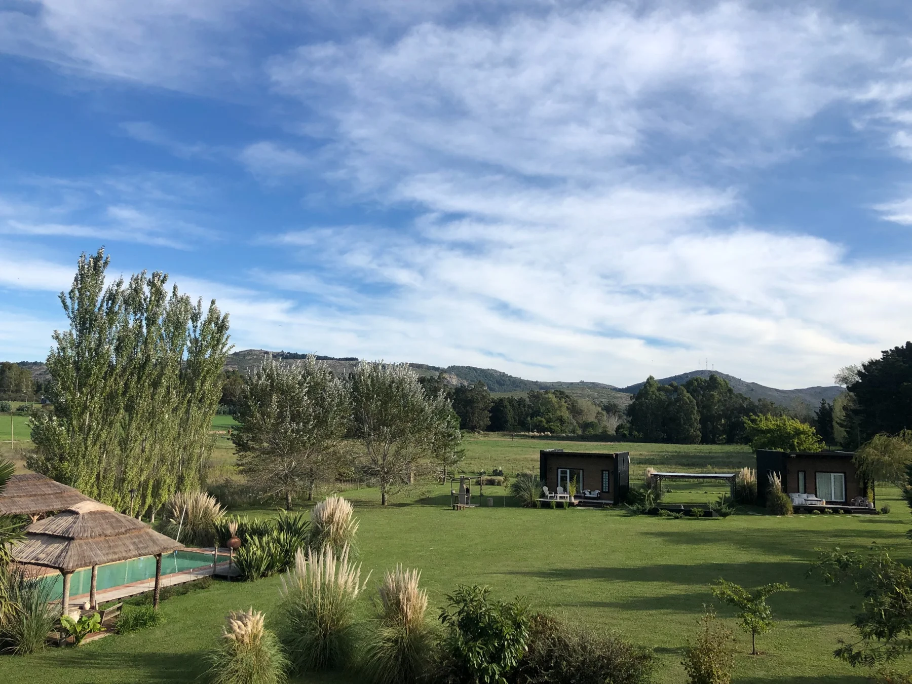 el predio y jardín